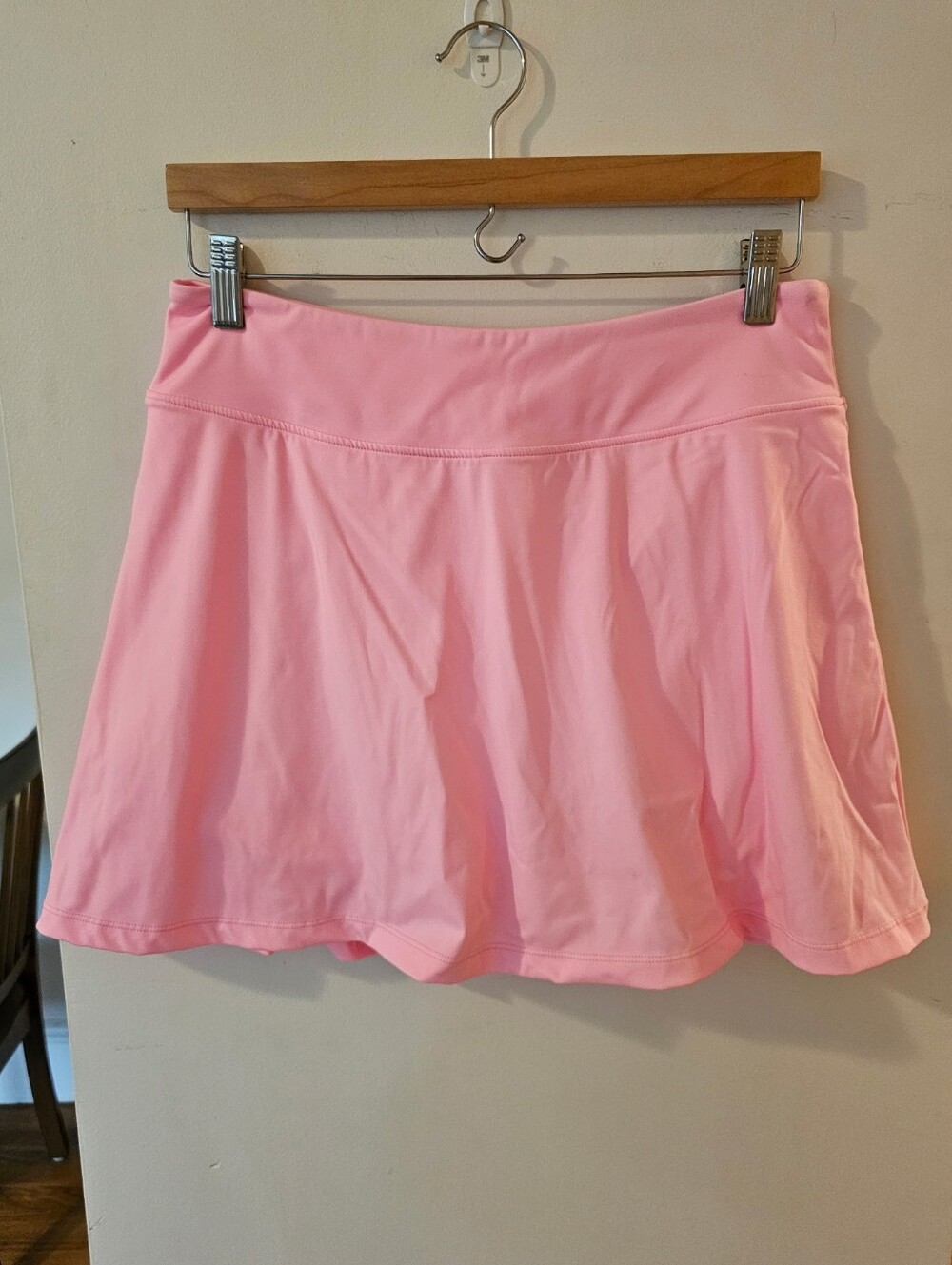 Pink Lily Light Pink Athleisure Skirt / Skort